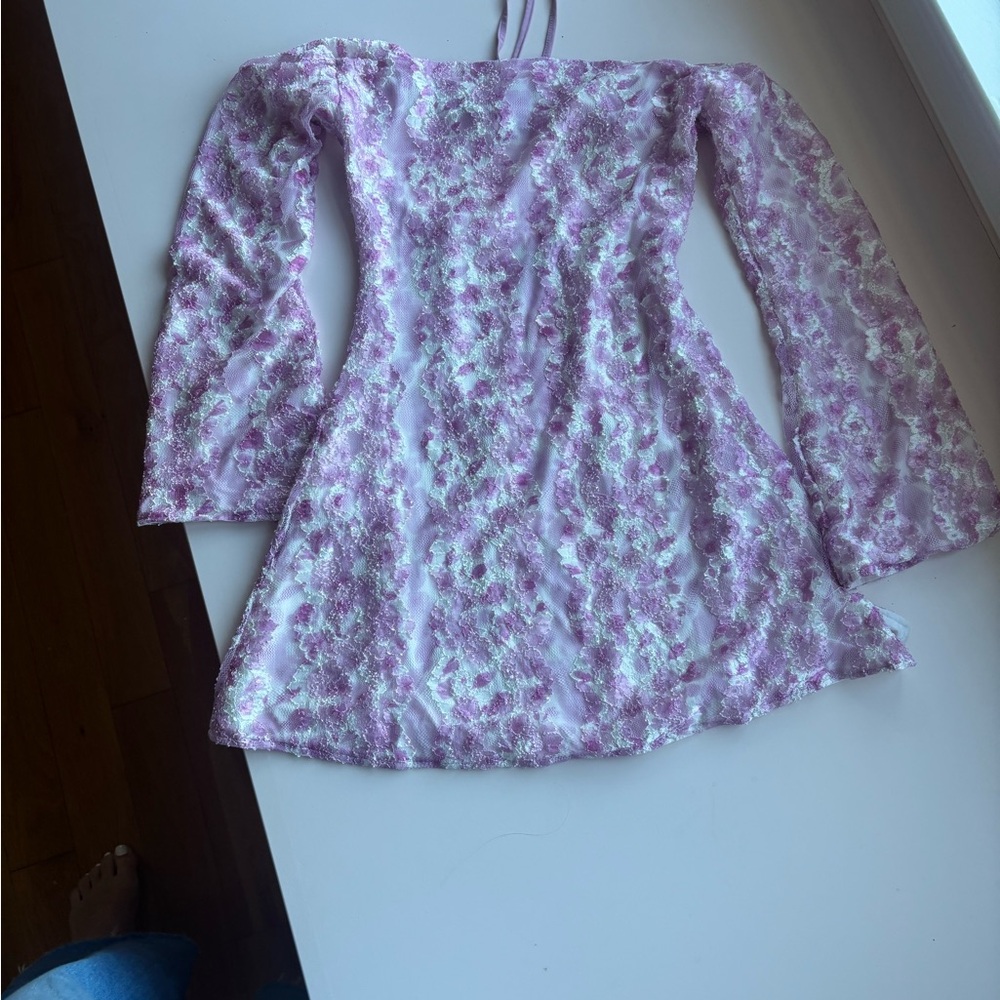 Floral Long Sleeve Dress